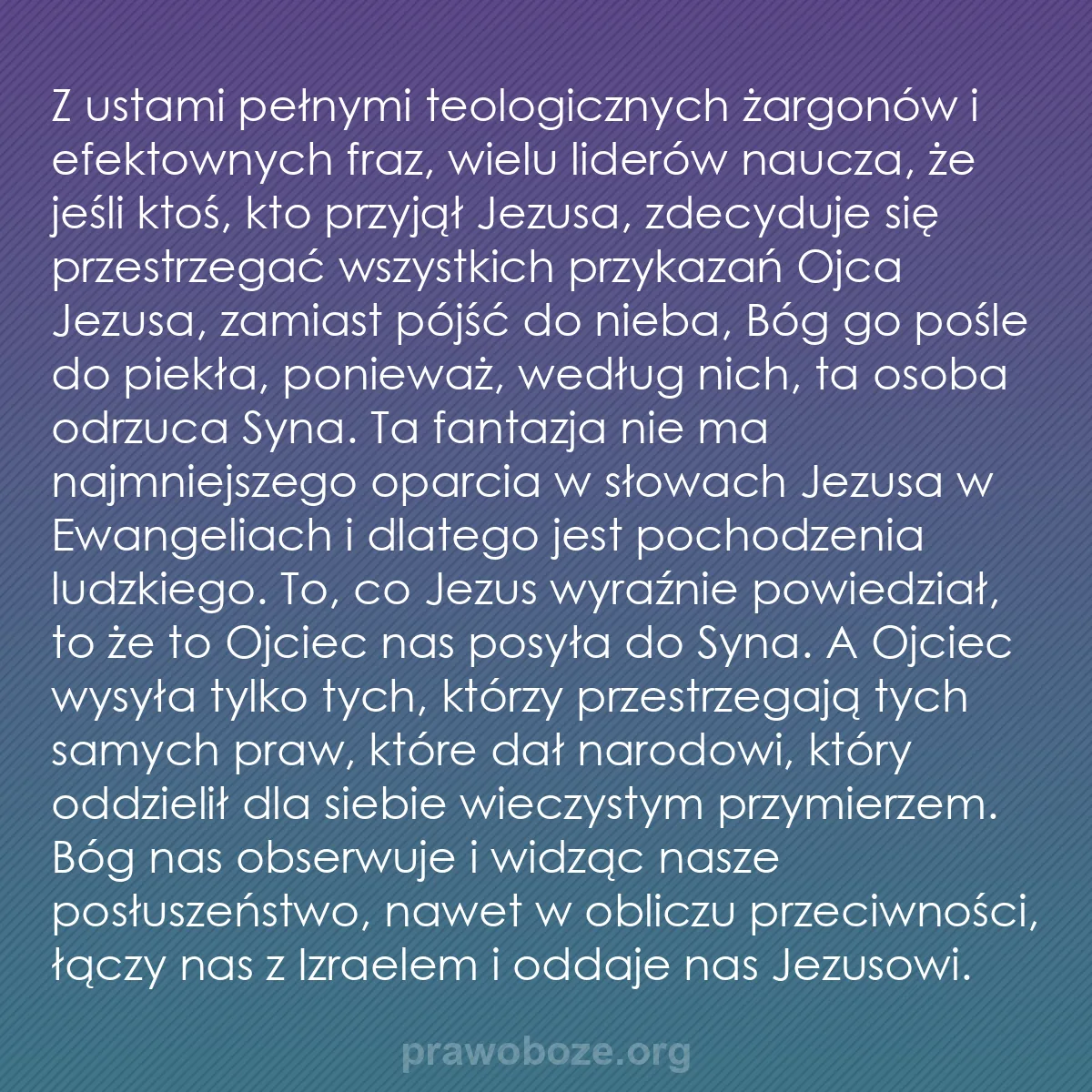 0062 – Grafika o Prawie Bożym: Z ustami pełnymi teologicznych żargonów i efektownych...