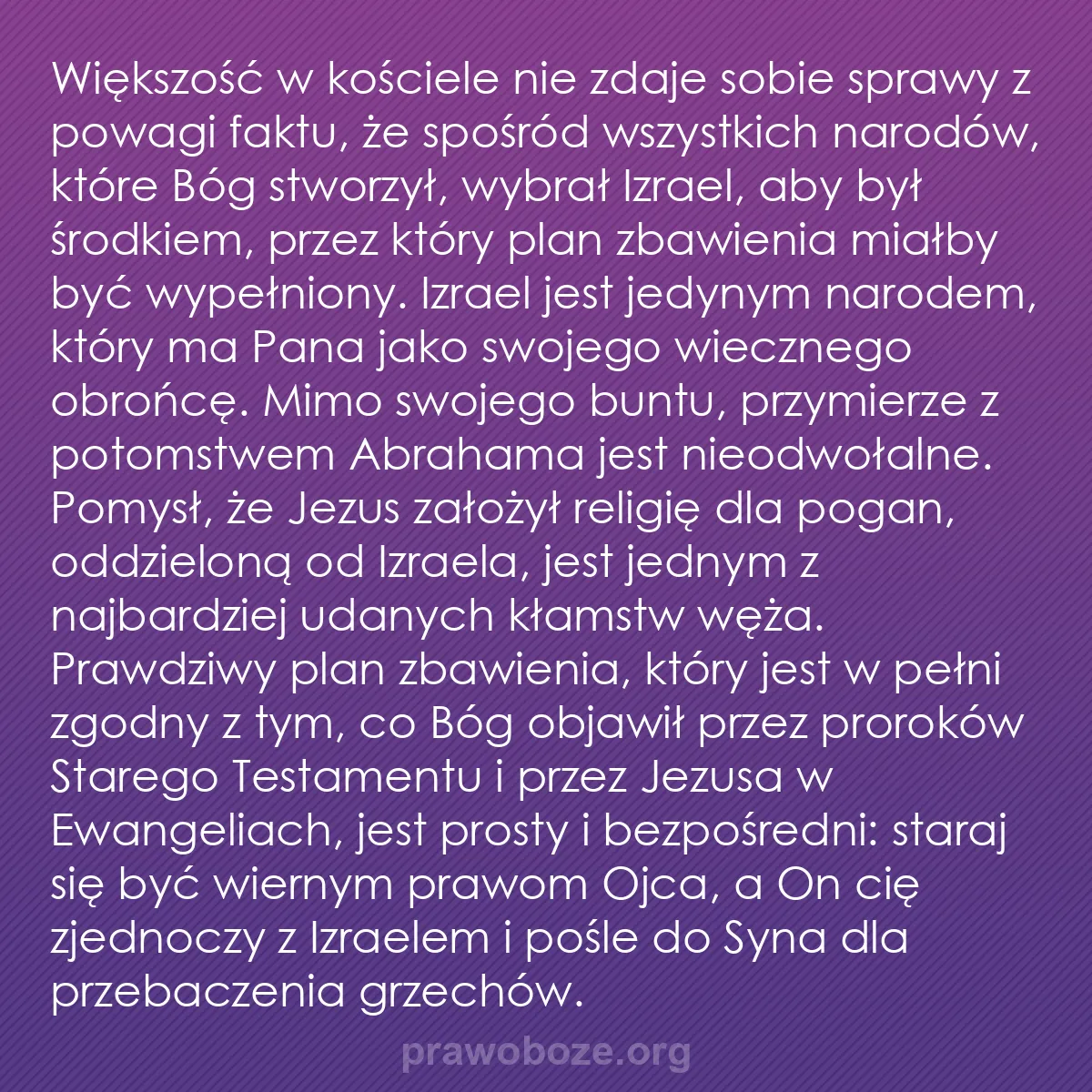 0071 – Grafika o Prawie Bożym: Większość w kościele nie zdaje sobie sprawy z powagi...