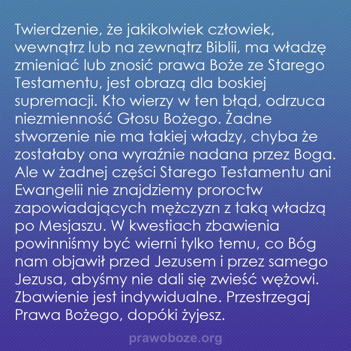 0227 – Grafika o Prawie Bożym: Twierdzenie, że jakikolwiek człowiek, wewnątrz lub...