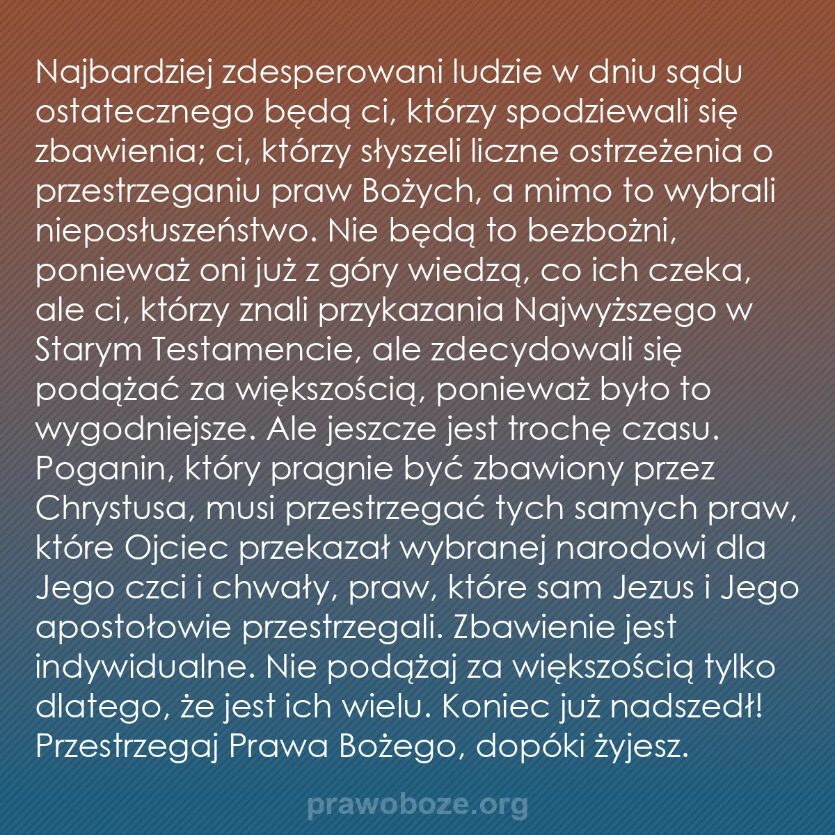 0232 – Grafika o Prawie Bożym: Najbardziej zdesperowani ludzie w dniu sądu ostatecznego...