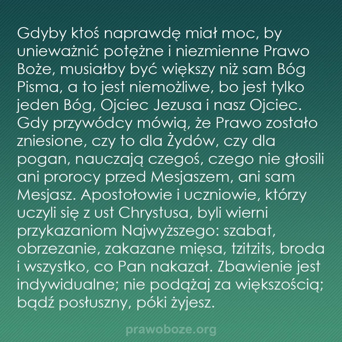 b0025 - Grafika o Prawie Bożym: Gdyby ktoś naprawdę miał moc, by unieważnić potężne i niezmienne...