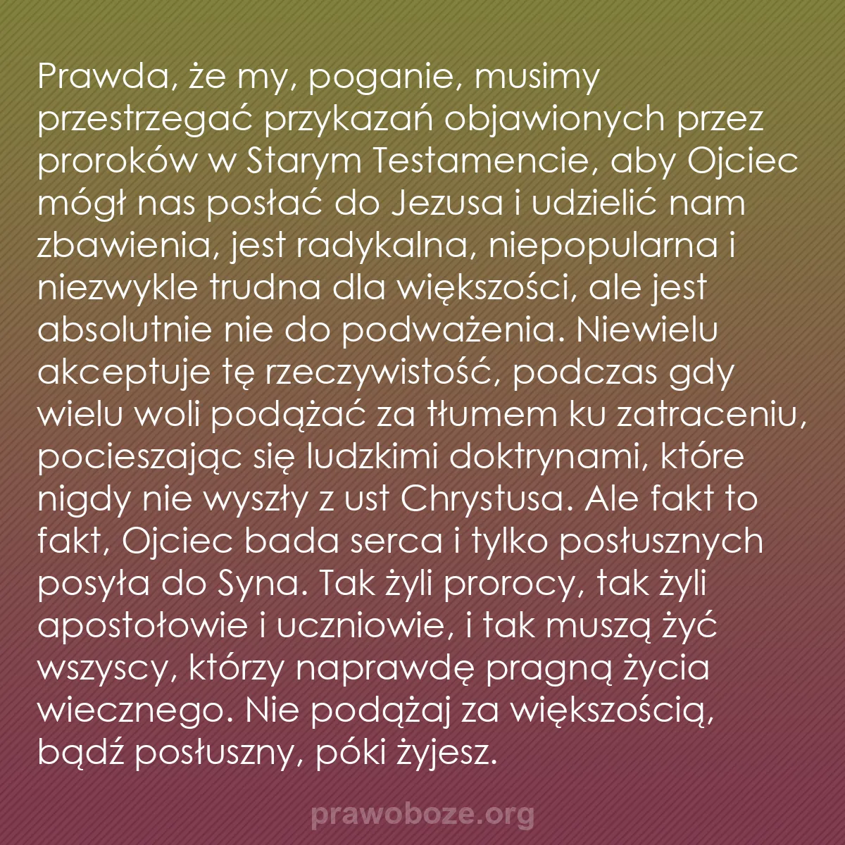 b0028 - Grafika o Prawie Bożym: Prawda, że my, poganie, musimy przestrzegać przykazań objawionych...