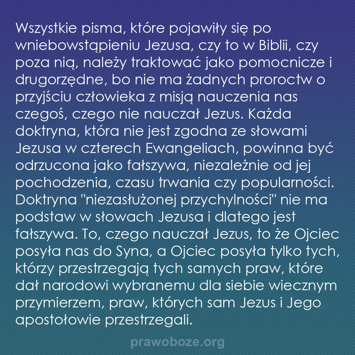 b0137 - Grafika o Prawie Bożym: Wszystkie pisma, które pojawiły się po wniebowstąpieniu Jezusa,...
