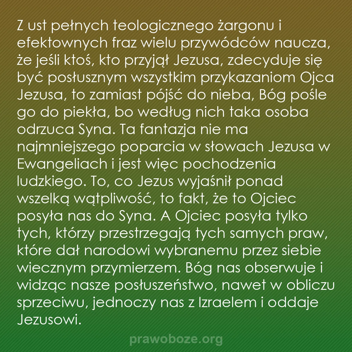 b0176 - Grafika o Prawie Bożym: Z ust pełnych teologicznego żargonu i efektownych fraz wielu...