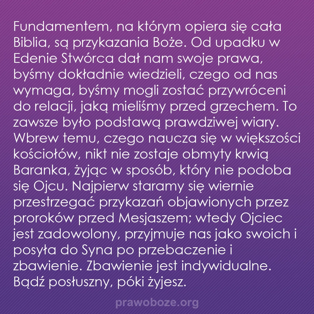 b0191 - Grafika o Prawie Bożym: Fundamentem, na którym opiera się cała Biblia, są przykazania...