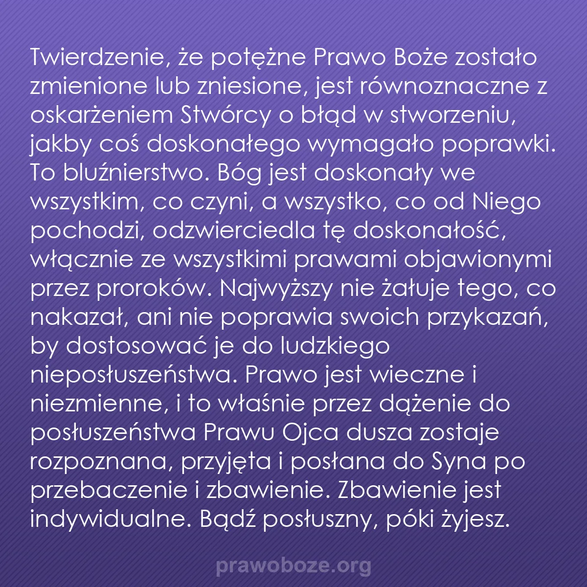 b0198 - Grafika o Prawie Bożym: Twierdzenie, że potężne Prawo Boże zostało zmienione lub zniesione,...
