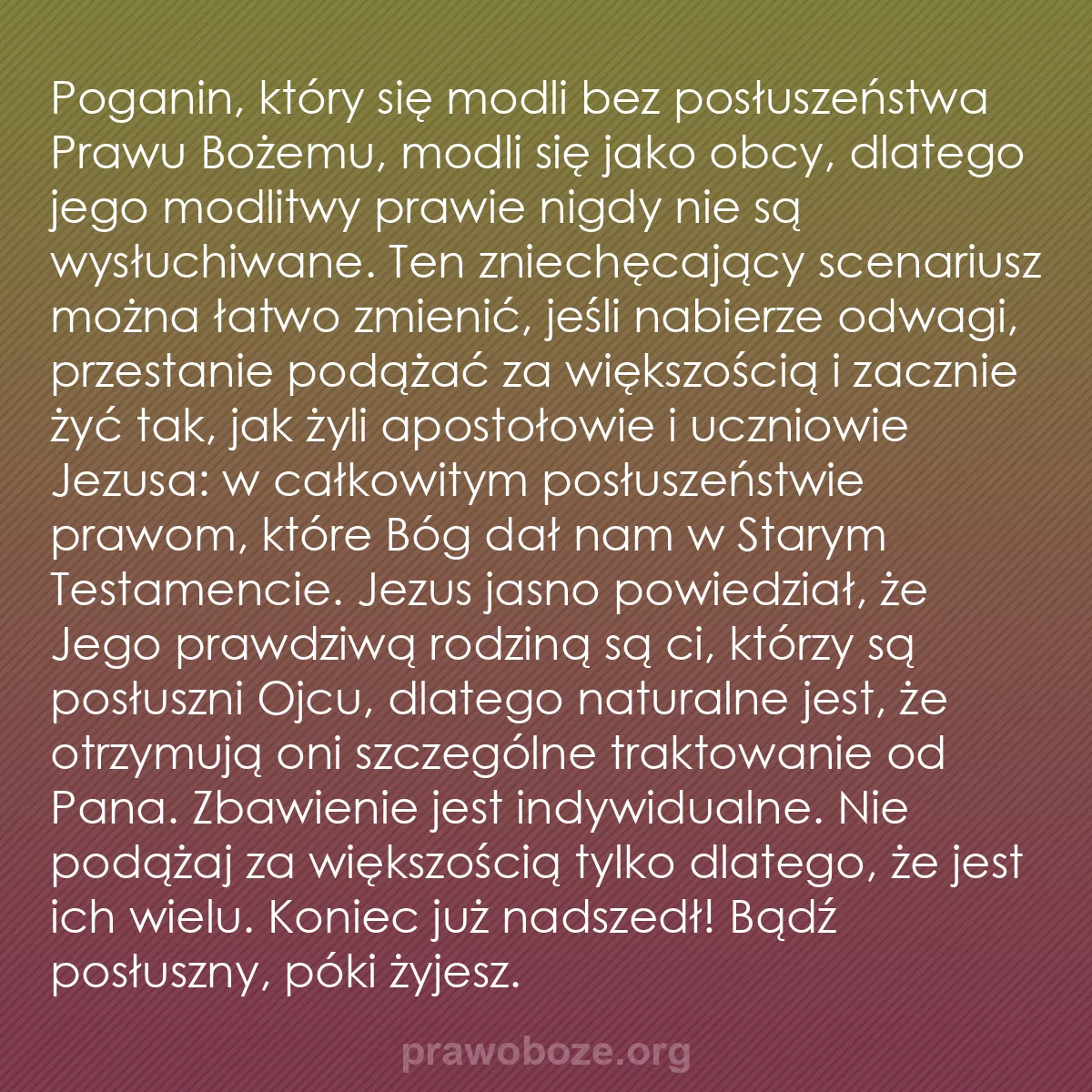 b0208 - Grafika o Prawie Bożym: Poganin, który się modli bez posłuszeństwa Prawu Bożemu, modli...