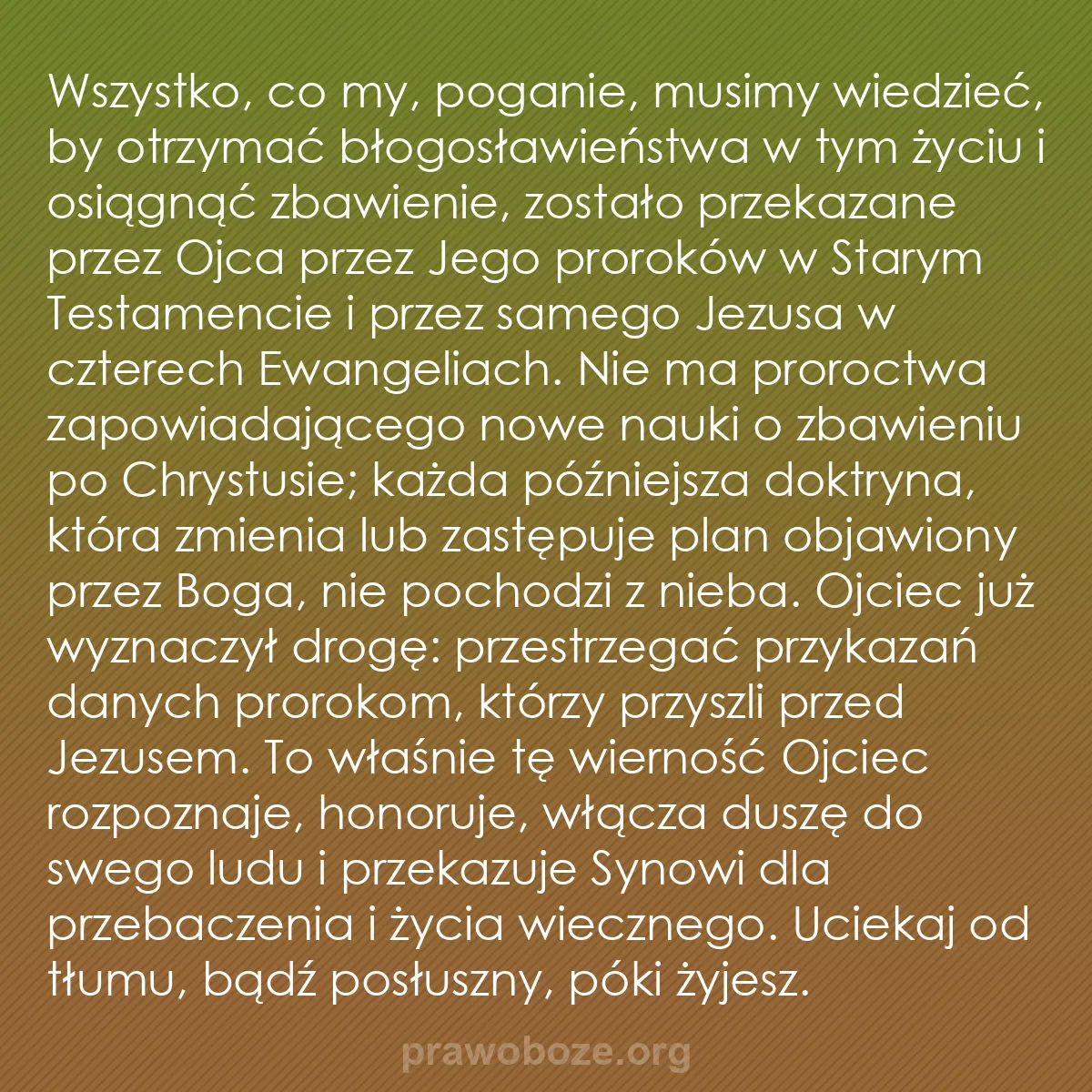 b0409 - Grafika o Prawie Bożym: Wszystko, co my, poganie, musimy wiedzieć, by otrzymać błogosławieństwa...