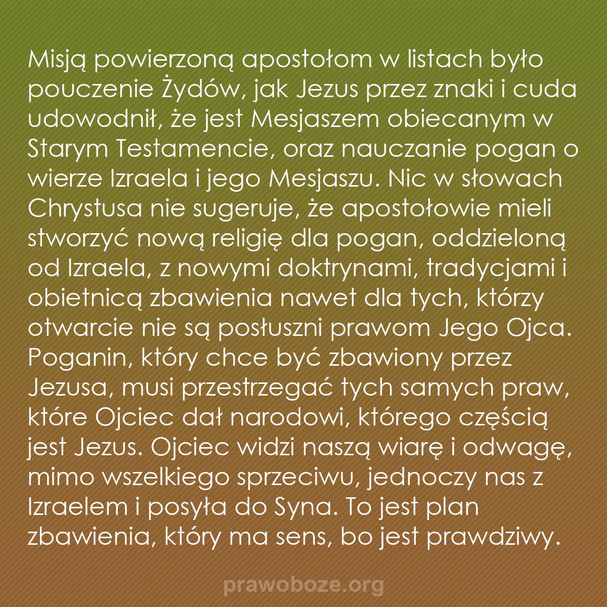 b0429 - Grafika o Prawie Bożym: Misją powierzoną apostołom w listach było pouczenie Żydów, jak...