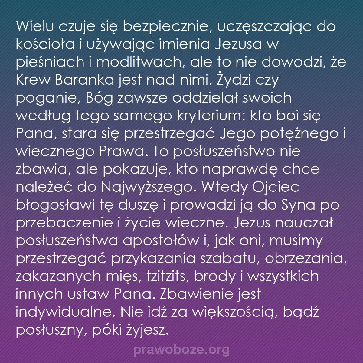 b0494 - Grafika o Prawie Bożym: Wielu czuje się bezpiecznie, uczęszczając do kościoła i używając...